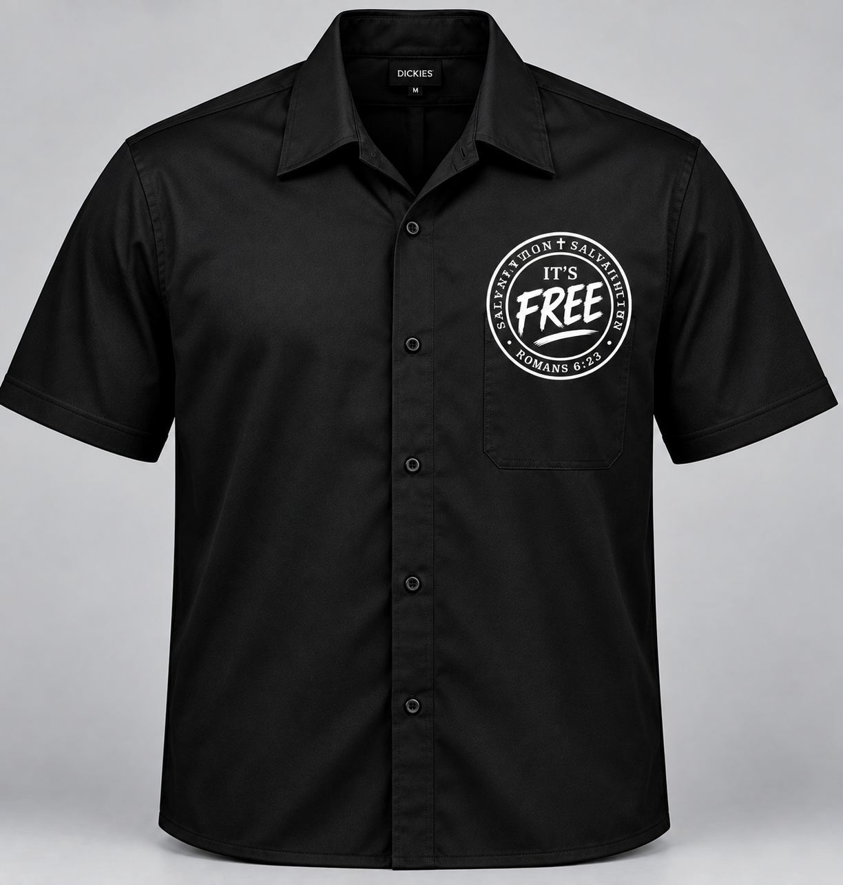 It's Free Tee — Black/White