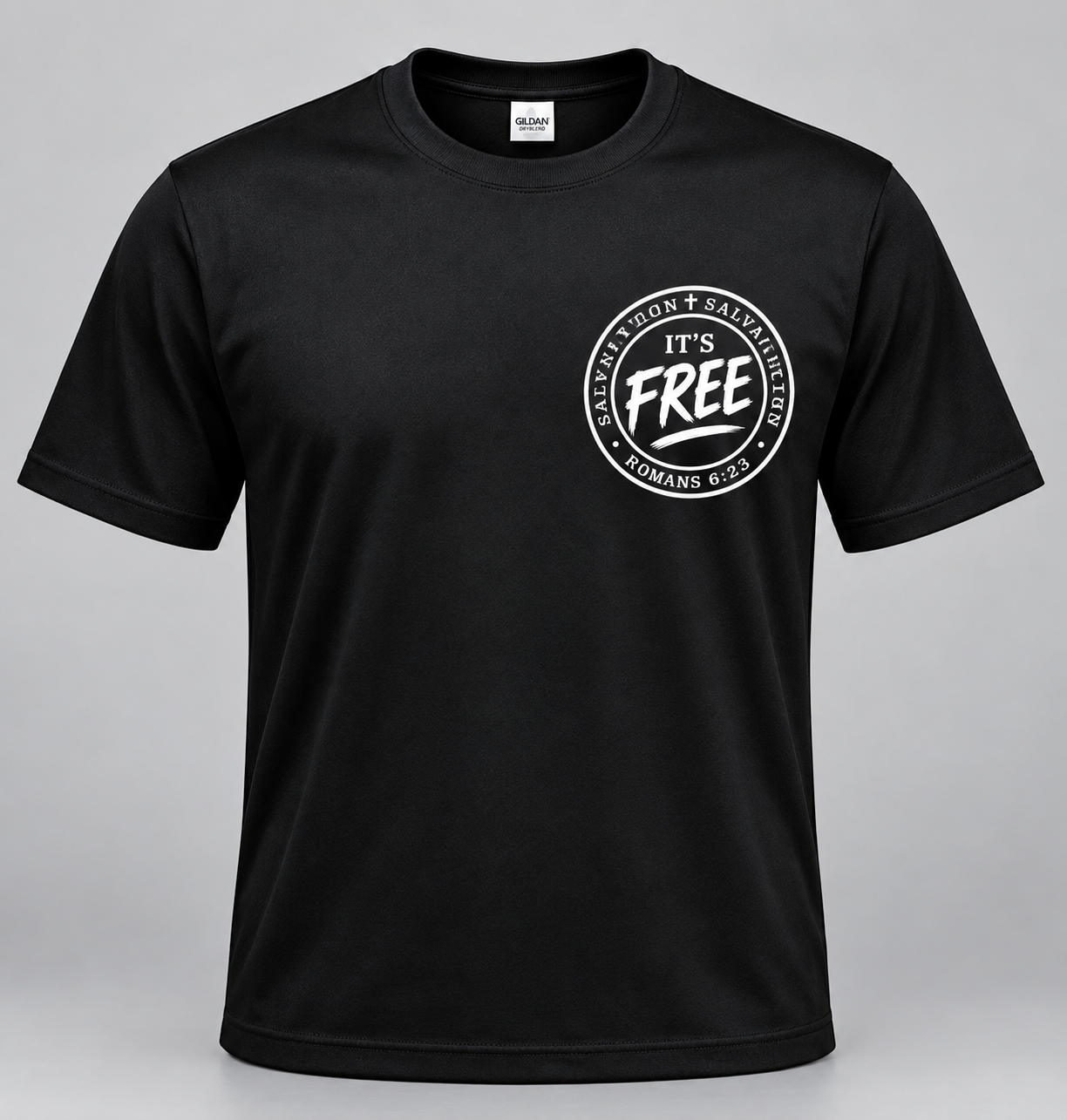 It's Free Tee — Blue/Gold